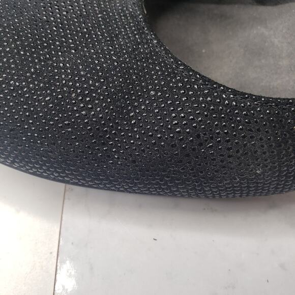 Stuart Weitzman black textured dressy career wedges shoes size 9 - Picture 4 of 9